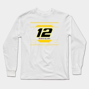 Ryan Blaney #12 2023 NASCAR Design Long Sleeve T-Shirt